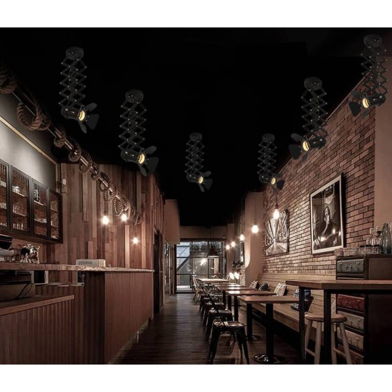 iluminación restaurantes