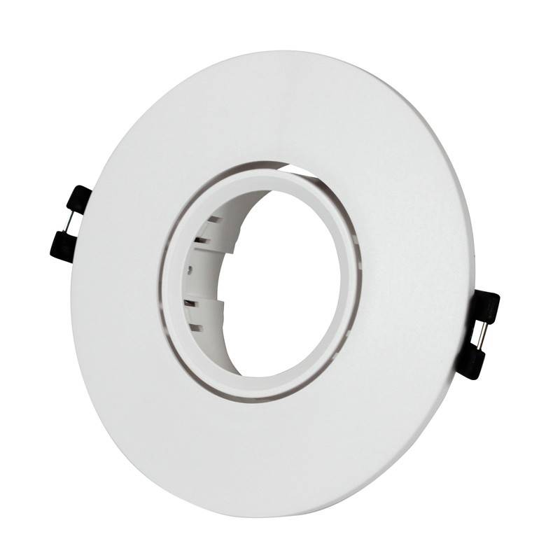 Aro downlight empotrable basculante GU10, MR16 Ø110mm Aro downlight empotrable basculante GU10, MR16 Ø110mm