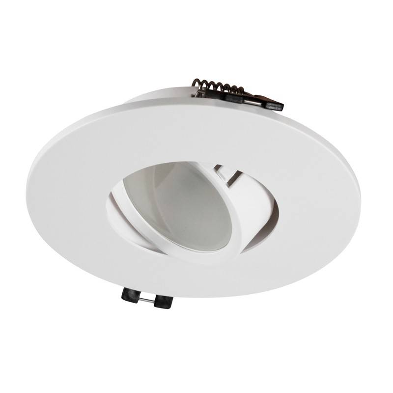 Aro downlight empotrable basculante GU10, MR16 Ø110mm Aro downlight empotrable basculante GU10, MR16 Ø110mm