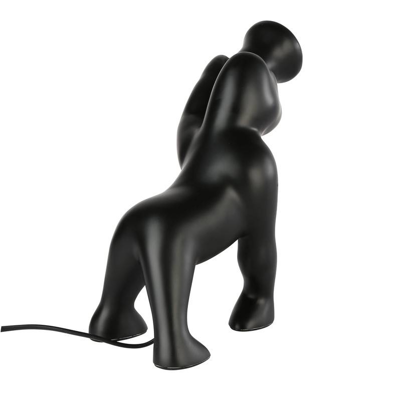 Lámpara gorila de mesa de resina "Orangutan" Lámpara gorila de mesa de resina "Orangutan"