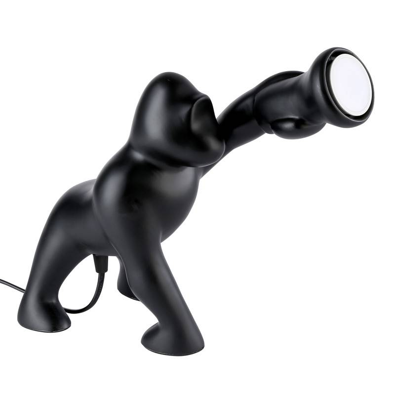 Lámpara gorila de mesa de resina "Orangutan" Lámpara gorila de mesa de resina "Orangutan"