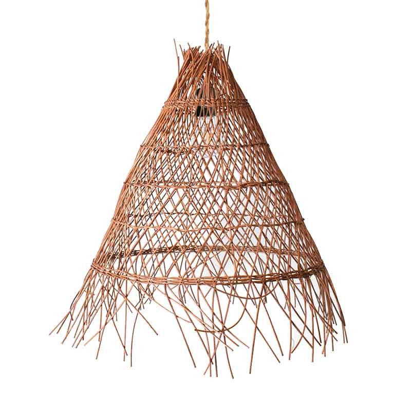 Lámpara colgante de mimbre "WILLOW"