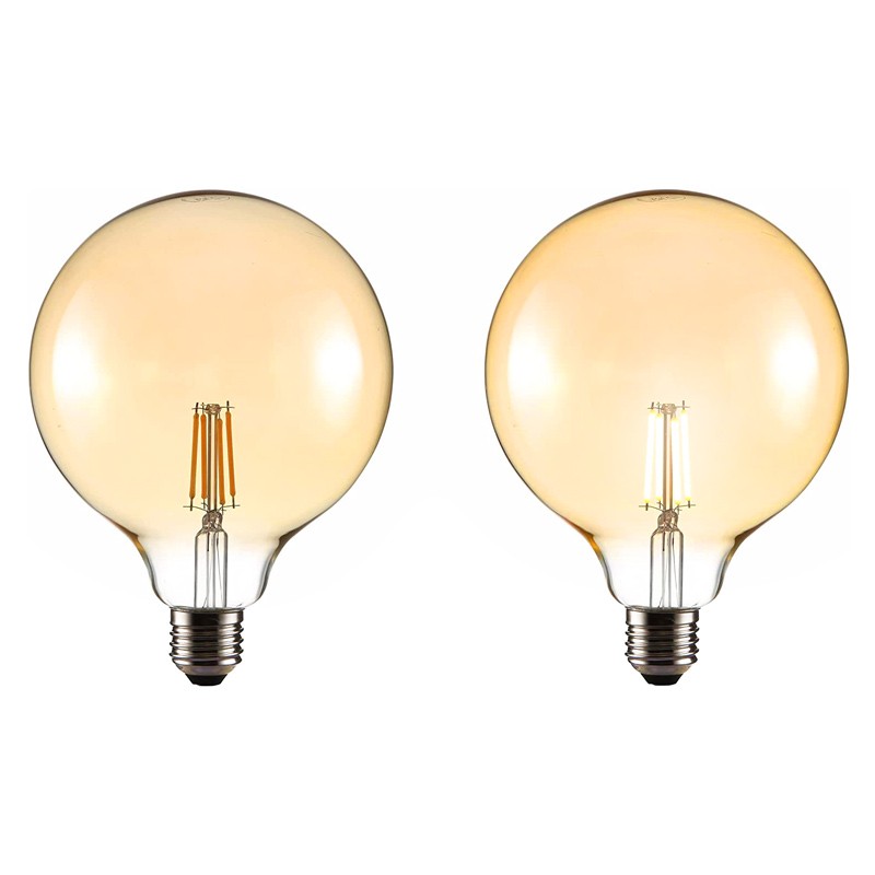 Bombilla LED de Filamento E27 G125 6W