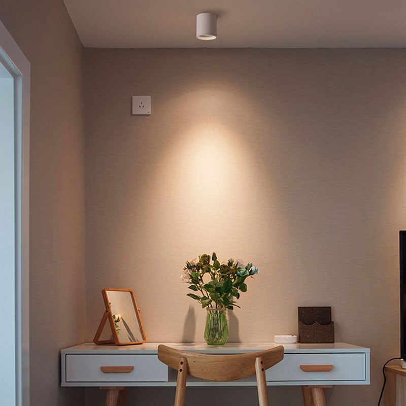 Aro downlight de superficie orientable GU10, MR16 PVC Aro downlight de superficie orientable GU10, MR16 PVC