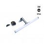 Aplique de espejo para baño 5W Opal tubular - Blanco neutro - 30cm