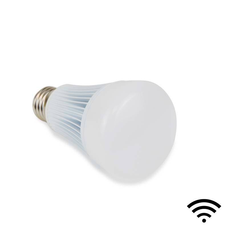 Bombilla LED RGBWW E27 8W por Radio Frecuencia