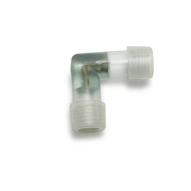 CONECTOR ESQUINA 90º PARA MANGUERA LED Ø13MM