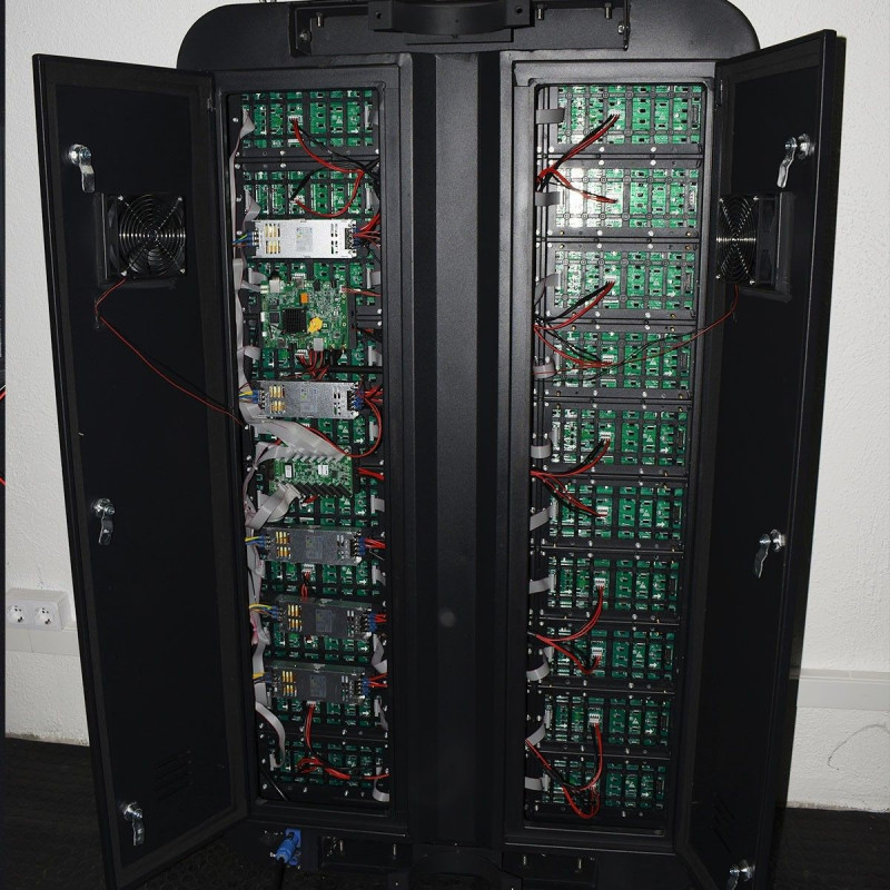 Πυκνότητα εικονοστοιχείων: 62.500 κουκκίδες/m2 Πυκνότητα εικονοστοιχείων: 62.500 κουκκίδες/m2