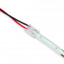 Conector Hippo monocolor COB Tira a Cable - PCB 8mm - 2 pines - IP20 - Máx. 24V