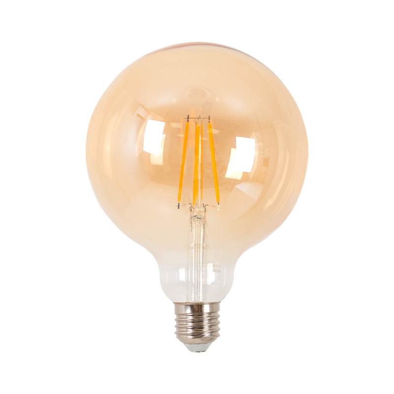 Vintage LED Globe Glament Bulb - E27 G125 - 6W - Dimmable Vintage LED Globe Glament Bulb - E27 G125 - 6W - Dimmable
