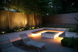 terraza leds