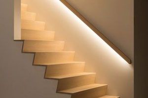 rampe escalier LED