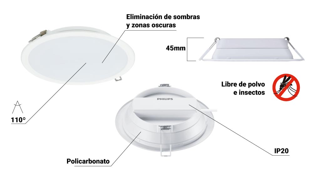 LED Downlights PHILIPS