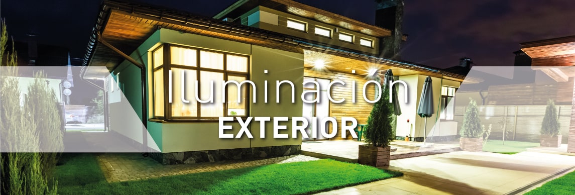 iluminación exterior