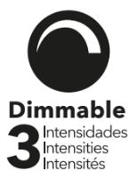 lámpara de mesa dimmable