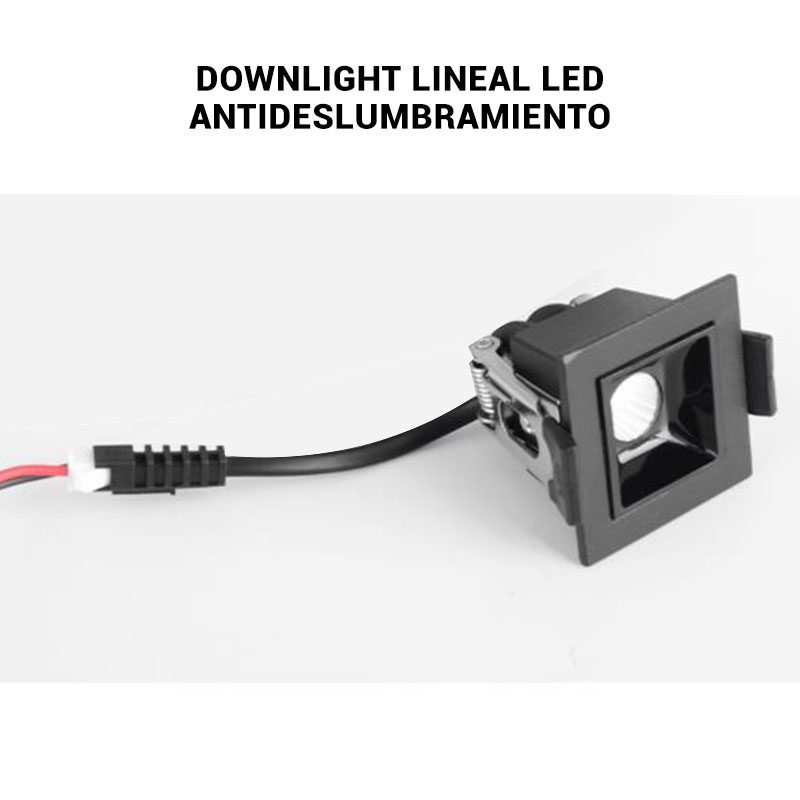 Downlights LED lineales