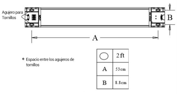 luminarias instrucciones