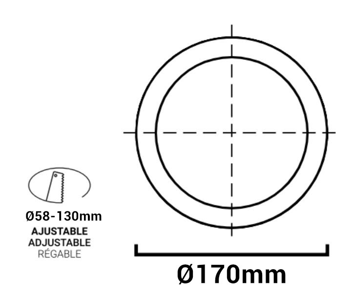 LED Downlights ajustable