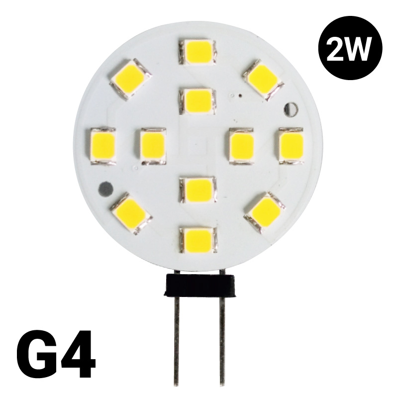 bombilla LED G4 bipin 2w 12v