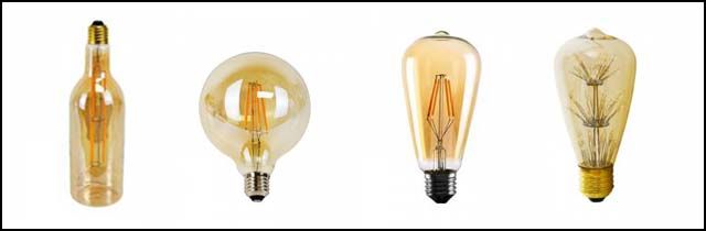 bombillas led vintage