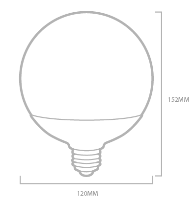 Bombilla LED Globo de gran dimension