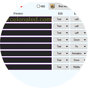 letrero led programable