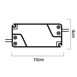 esquema driver dimmable de cálido a extracálido