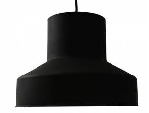 Lampe en silicone suspension modern-fold-noir