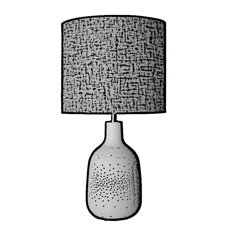 lámparas de mesa medidas