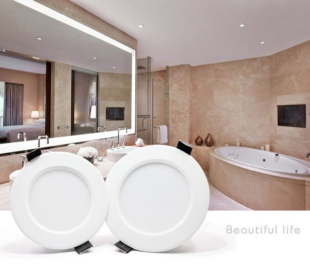 Comprar foco downlight estanco LED 7W con de temperatura de