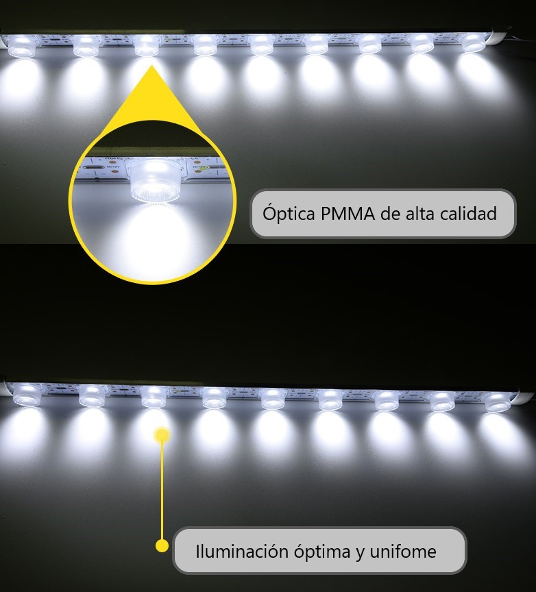 iluminación cajas de luz