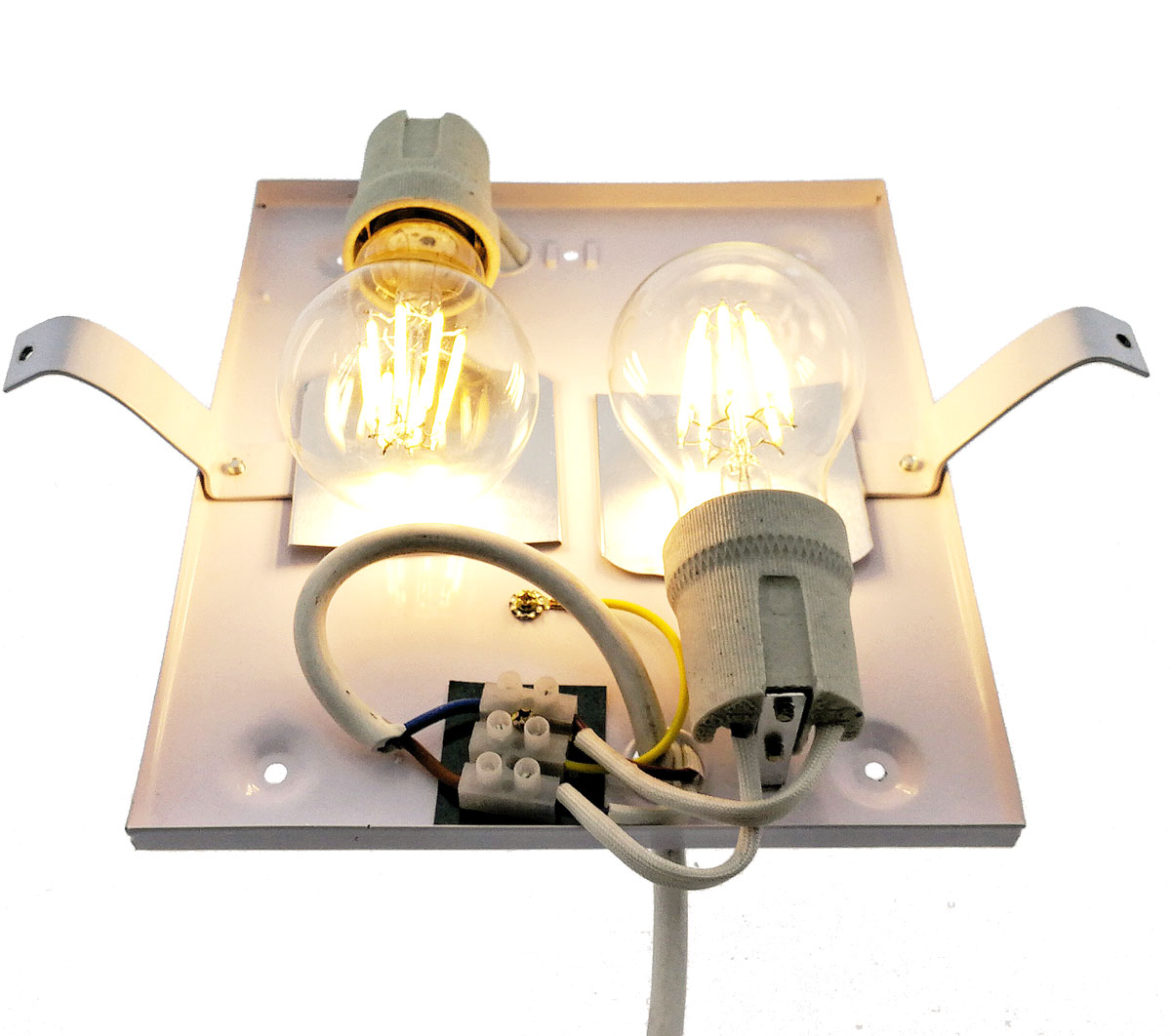 apliques de pared con bombillas led E27