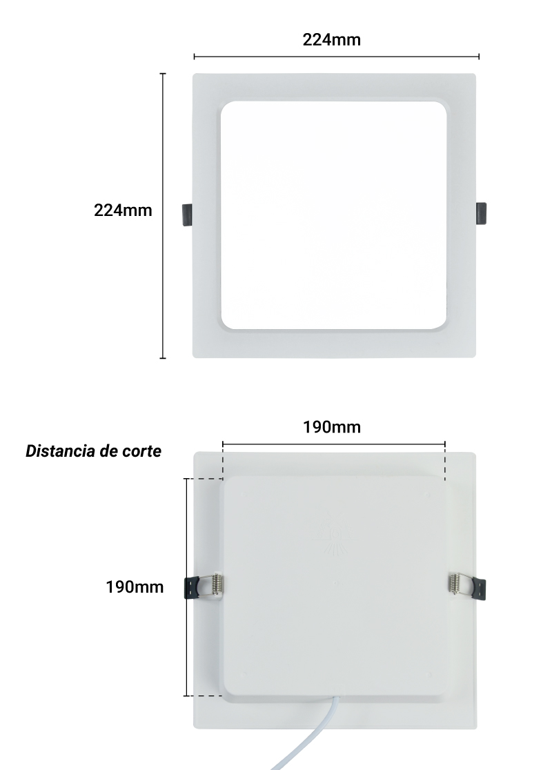 downlight empotrable