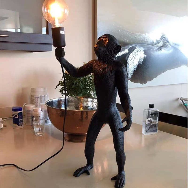 lámpara de mono