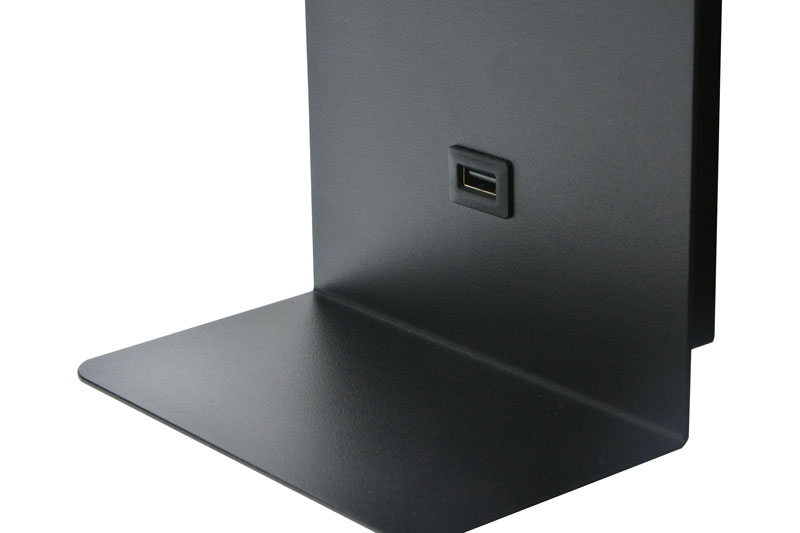 Aplique de pared con interruptor y USB "BASKOP" 6W Lámparas LED