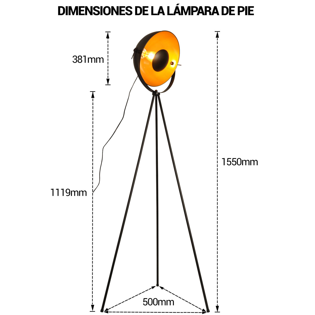 lámparas de pie