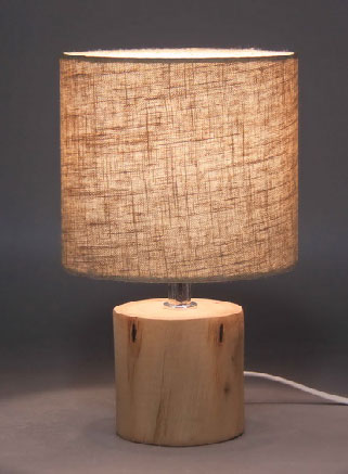 lámparas de mesa de madera