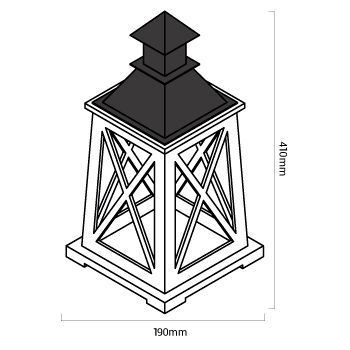 Medidas Farol Vintage