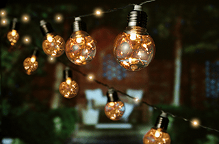 Guirnalda LED Bombillas Fairy iluminación decorativa