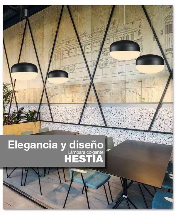 lampara colgante led hestia