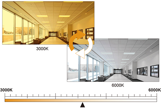 panel led cct tunable white