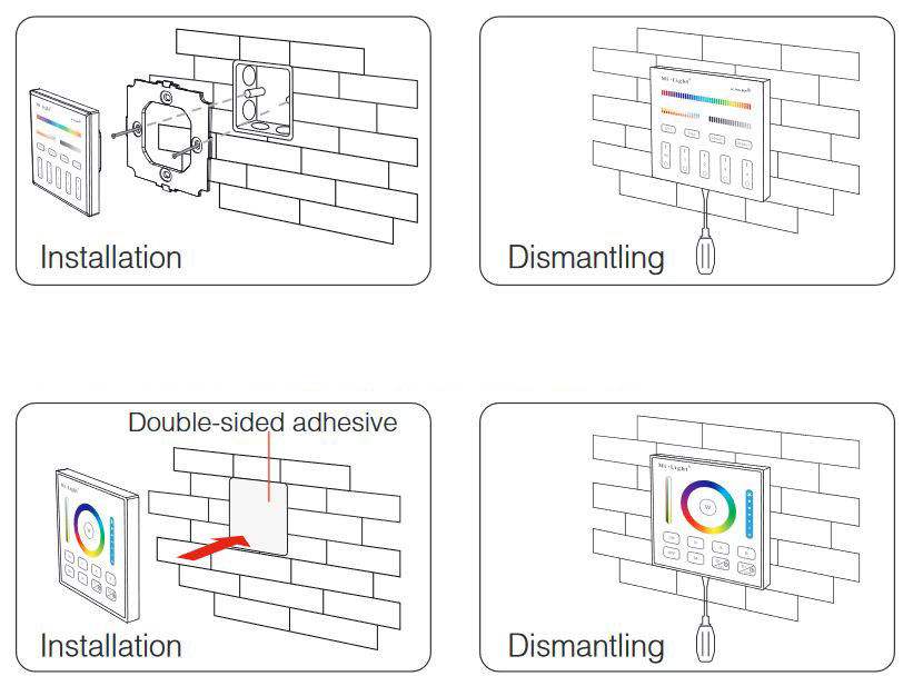 instalación panel inteligente
