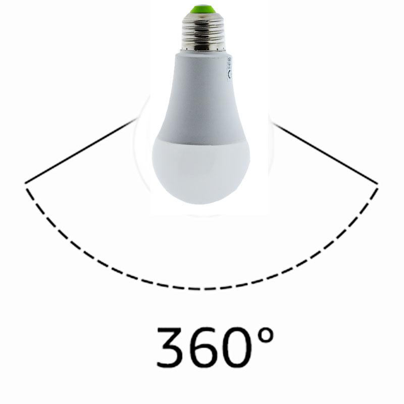lampadina led crepuscolare attacco watt 7 550 lumen luce accensione  automatica