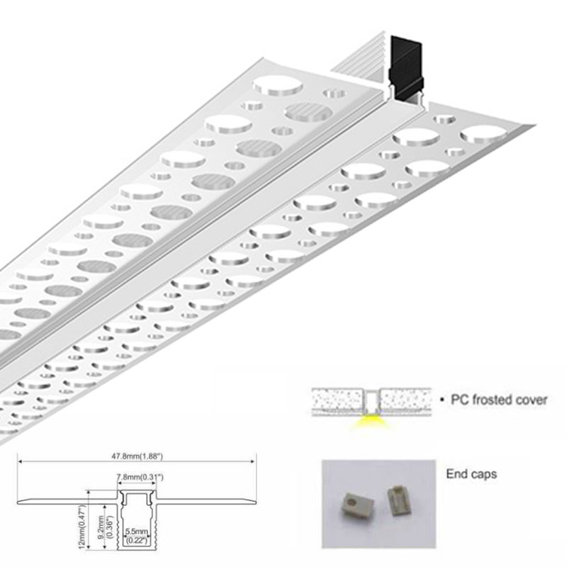 perfil para tiras LED