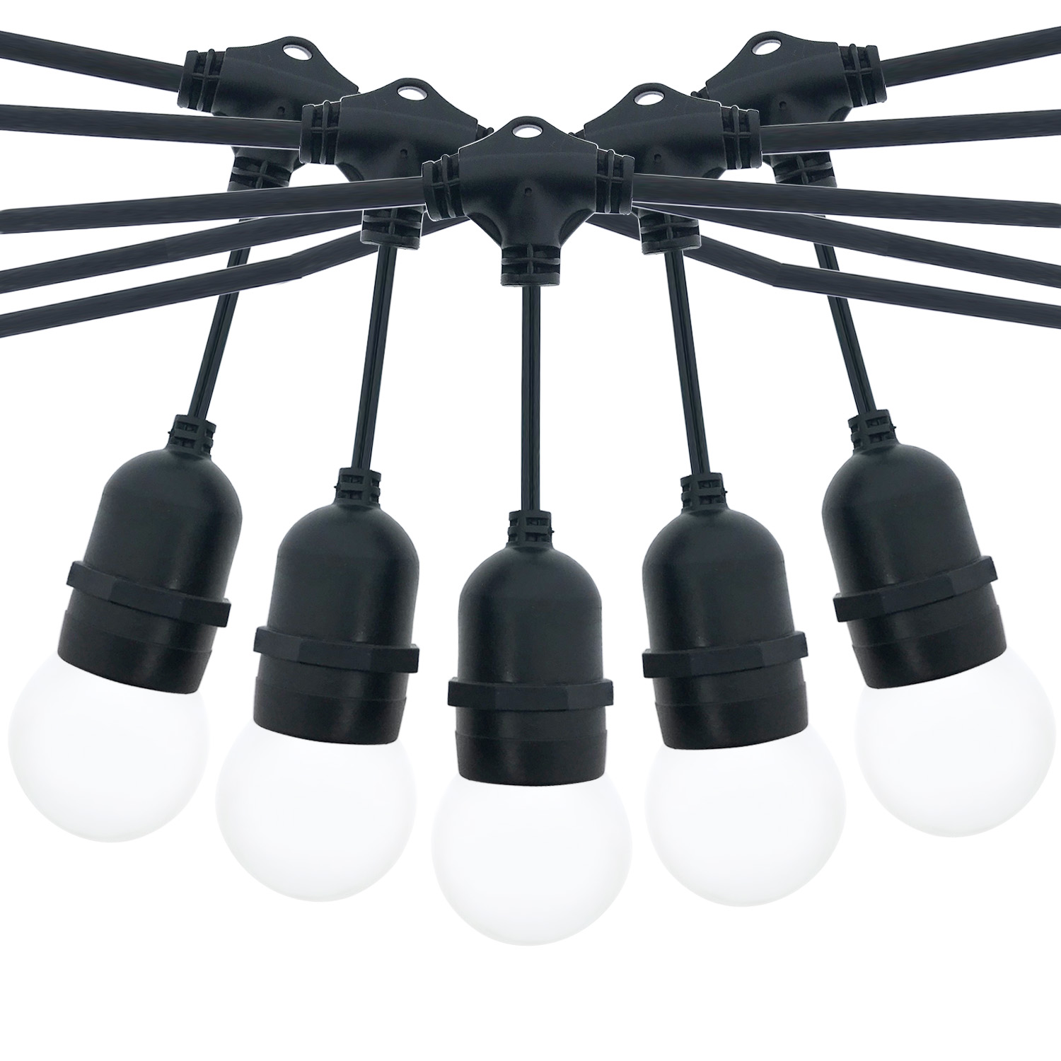 Competencia tira Animado KIT Guirnalda para exterior con 10 bombillas IP65 | Guirnaldas