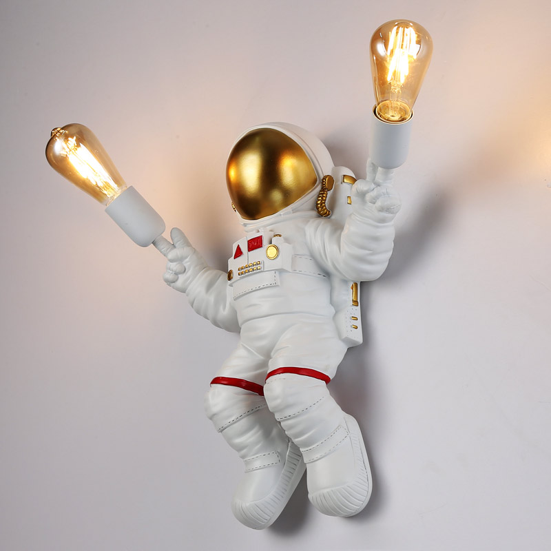 lámparas de pared astronauta