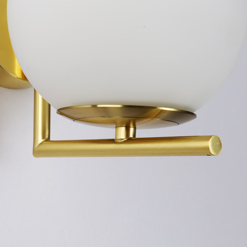 Apliques de pared de interior moderno bola de cristal Margaret