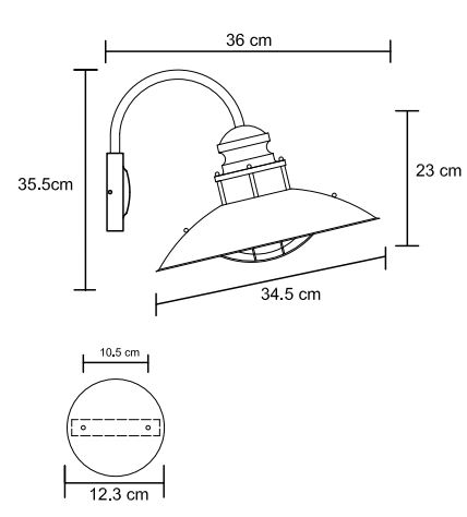 apliques de pared led