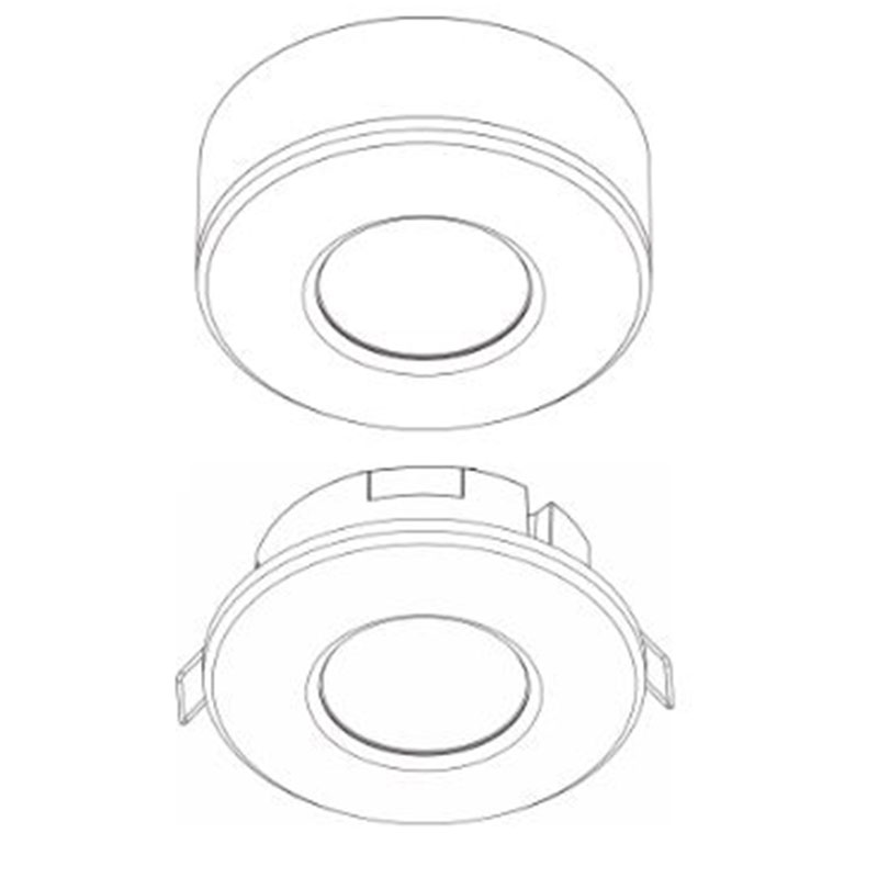 sensor de superficie y empotrable