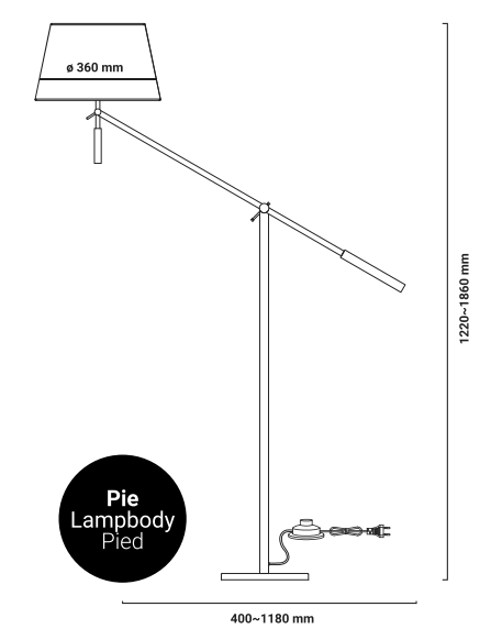 lámparas de pie